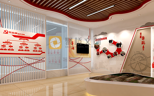 廣東紅色黨建展廳設(shè)計說明，傳承優(yōu)秀紅色基因