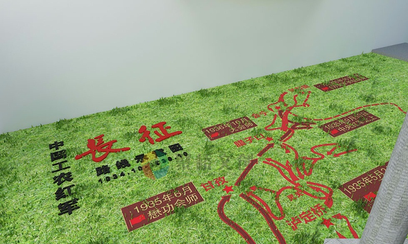 紅色主題廣場公園建設