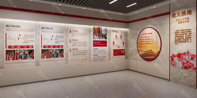 【干貨】紅色主題展館設計的色彩與展陳搭配技巧，提升展館吸引力