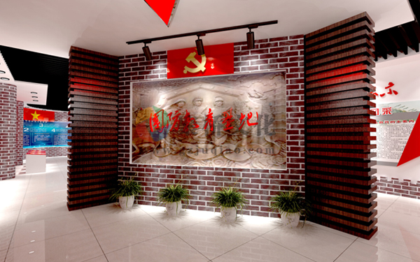 紅色展館設計