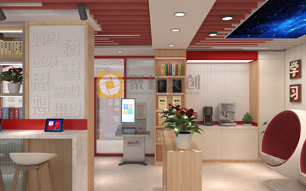 鑄魂礪劍，光影交織——部隊多媒體黨建展廳設計方案