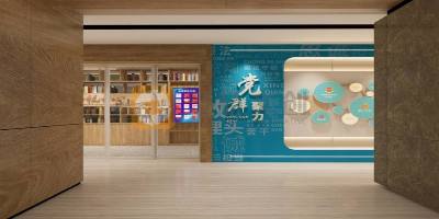 稅務(wù)局紅色黨建文化教育館設(shè)計，呈現(xiàn)稅務(wù)單位特色